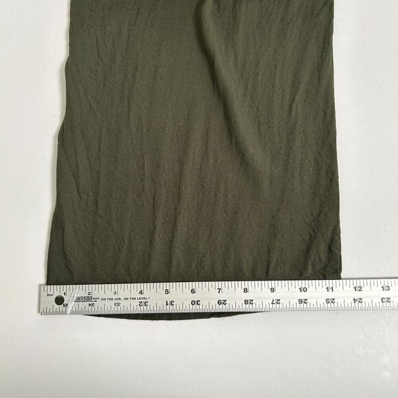 Earthbound Trading Jumpsuit Womens Size L Green Short Sleeve V Neck Pockets Boho - Picture 16 of 16